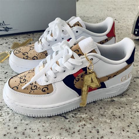 cheap gucci air force ones|Gucci Air Force One sneakers.